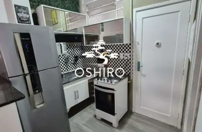 Apartamento com 1 quarto à venda na Avenida Bartolomeu de Gusmão, Aparecida, Santos