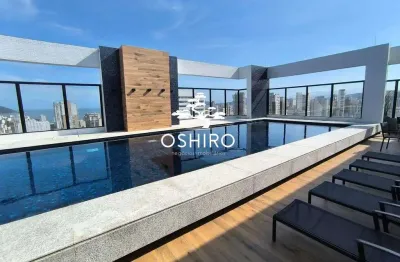 Apartamento 1 dormitório no boqueirão – andar alto com vista para o mar | vianna home