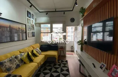 Apartamento com 2 quartos à venda na Rua Goytacazes, Gonzaga, Santos