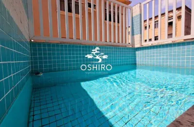 Casa sobreposta alta duplex com 3 quartos à venda na aparecida em santos.