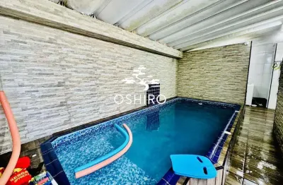 Casa com 3 quartos à venda na Rua Marechal Hermes, Boqueirão, Santos