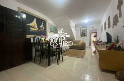 Oportunidade em santos! sobrado com 02 dormitórios e 01 vaga de garagem com 120m²!!!