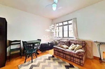 Apartamento com 1 quarto à venda na Avenida Presidente Wilson, José Menino, Santos