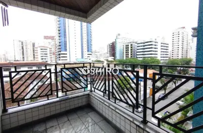 Apartamento com 3 quartos para alugar na Rua República Argentina, Gonzaga, Santos