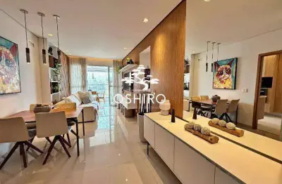 Apartamento à venda, 3 quartos, 3 suítes, 2 vagas, gonzaga - santos/sp