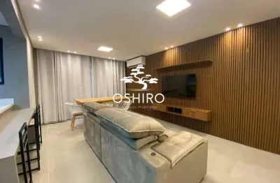 Apartamento à venda na ponta da praia – 106 m² | 3 suítes | 2 vagas | mobiliado