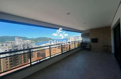 Apartamento com 3 quartos à venda na Rua Brigadeiro Galvão, Ponta da Praia, Santos