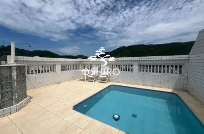 Cobertura à venda com 3 quartos e piscina - Vila Belmiro - Santos