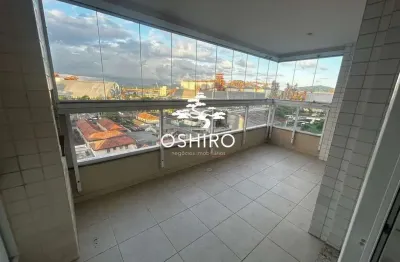 Apartamento na ponta da praia – lazer completo e varanda gourmet!