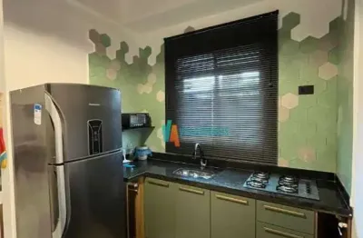 Flat com 1 dormitório à venda, 47 m² por r$ 350.000,00 - britânia - caraguatatuba/sp