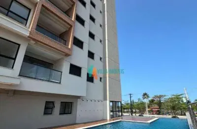Apartamento com 2 dormitórios, 64 m² - venda por r$ 900.000,00 ou aluguel por r$ 6.400,00/mês - indaiá - caraguatatuba/sp
