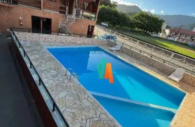 Flat com 2 dormitórios, 55 m² - venda por r$ 420.000,00 ou aluguel por r$ 2.000,00/mês - prainha - caraguatatuba/sp
