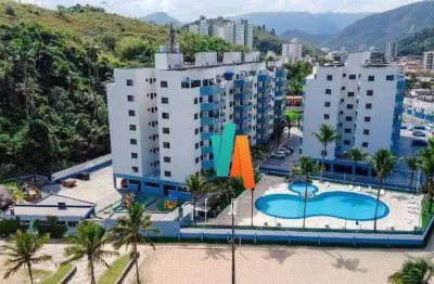Apartamento com 3 dormitórios à venda, 90 m² por r$ 745.000,00 - prainha - caraguatatuba/sp