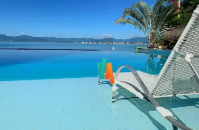 Apartamento com 2 dormitórios para alugar, 75 m² por r$ 6.500/mês - prainha - caraguatatuba/sp