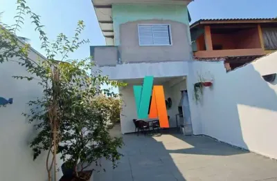 Sobrado com 3 dormitórios à venda, 117 m² por r$ 540.000 - porto novo - caraguatatuba/sp