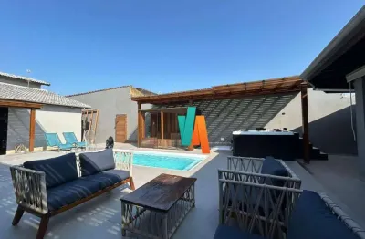 Casa com 3 dormitórios à venda, 200 m² por r$ 1.390.000,00 - praia das palmeiras - caraguatatuba/sp