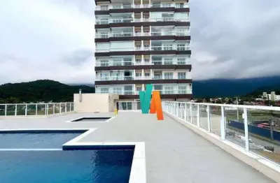 Apartamento com 3 dormitórios à venda, 96 m² por r$ 1.100.000 - massaguaçu - caraguatatuba/sp