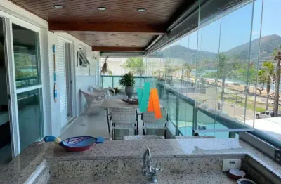 Apartamento com 4 dormitórios à venda, 167 m² por r$ 1.980.000 - martim de sá - caraguatatuba/sp