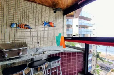 Apartamento com 4 dormitórios à venda, 136 m² por r$ 1.400.000,00 - martim de sá - caraguatatuba/sp