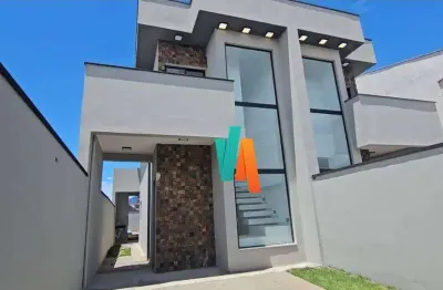 Sobrado com 2 dormitórios à venda, 95 m² por r$ 550.000 - pontal de santa marina - caraguatatuba/sp