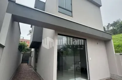 Casa em condomínio fechado com 3 quartos à venda no steffen, brusque , 97 m2 por r$ 590.000