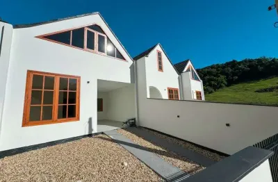 Casa com 2 quartos para alugar no nova brasília, brusque , 150 m2 por r$ 3.300