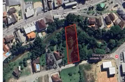Terreno à venda no centro, guabiruba , 1530 m2 por r$ 1.279.000