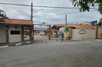 Casa em condomínio à venda em jacareí-sp, 2 quartos, 2 salas, 1 banheiro, 2 vagas de garagem, 85m² - parque califórnia.
