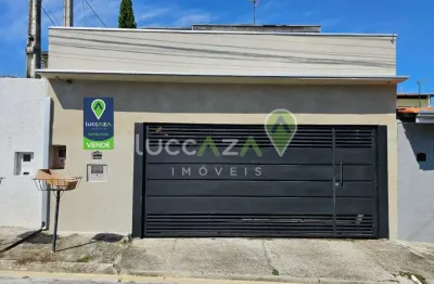 Casa à venda em jacareí-sp: 3 quartos, 1 suíte, 2 salas, 3 banheiros, 2 vagas de garagem, 190m². confira no loteamento villa branca!