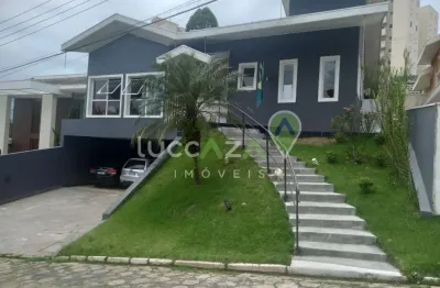 Casa em condomínio de luxo na vila zezé, jacareí-sp: 4 quartos, 2 suítes, 3 salas, 7 banheiros, 6 vagas, 650m² de área.