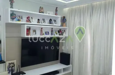 Apartamento para locação em jacareí-sp, loteamento villa branca: 2 quartos, 1 suite, 2 salas, 2 banheiros, 1 vaga, 54m².