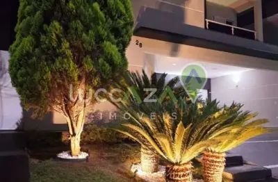 Casa em condomínio fechado com 5 quartos à venda no loteamento villa branca, jacareí  por r$ 2.000.000