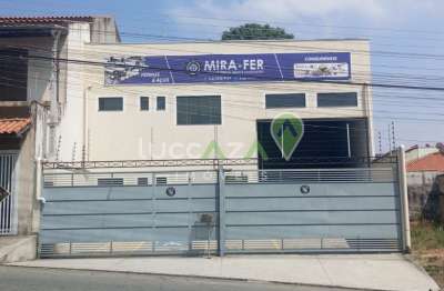 Galpão comercial à venda ou locação em Jacareí-SP - Jardim Altos de Santana II: espaçoso, moderno e bem localizado