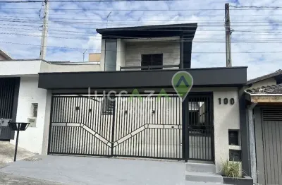 Casa à venda em jacareí-sp, loteamento villa branca: 3 quartos, 1 suíte, 1 sala, 2 vagas de garagem, 180m². imperdível!