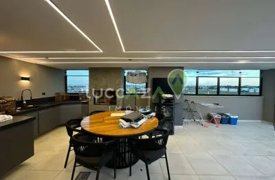 Cobertura de luxo na Vila Aprazível, Jacareí-SP: 4 quartos, 4 suítes, 2 salas, 6 banheiros, 4 vagas de garagem, 259 m²!
