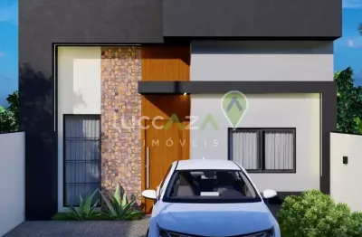 Imperdível! Casa em fase de construção à venda em Jacareí-SP, no bairro Jardim Sant'anna do Pedregulho: 2 quartos, 1 suíte, 1 sala, 2 vagas, 60m².