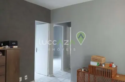 Apartamento com 2 quartos e 2 salas à venda/locação em Jacareí-SP, no bairro Rio Abaixo: 1 banheiro, 1 vaga de garagem, 59,56m² de área.