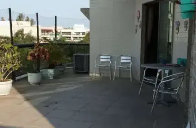 Cobertura com 3 quartos à venda na rua ivo borges, recreio dos bandeirantes, rio de janeiro, 161 m2 por r$ 1.190.000