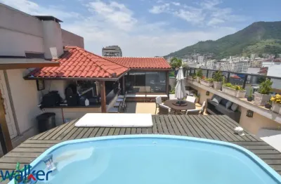 Cobertura com 3 quartos à venda na rua doutor aníbal moreira, tijuca, rio de janeiro, 244 m2 por r$ 1.440.000