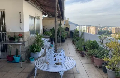 Cobertura com 4 quartos à venda na rua castro barbosa, grajaú, rio de janeiro, 181 m2 por r$ 1.100.000