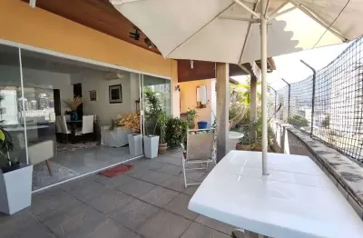 Cobertura com 6 quartos à venda na rua barão de mesquita, grajaú, rio de janeiro, 230 m2 por r$ 890.000