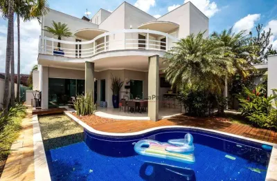 Sobrado com 3 dormitórios à venda, 341 m² por r$ 2.980.000,00 - jardim vila paradiso - indaiatuba/sp