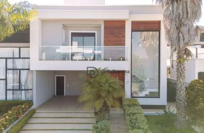 Sobrado com 3 dormitórios à venda, 318 m² por r$ 3.150.000,00 - residencial duas marias - indaiatuba/sp