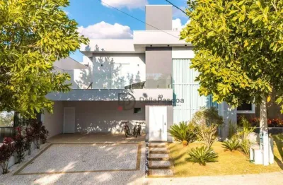 Sobrado porteira fechada com 3 suítes  à venda em indaiatuba no condomínio jardins di roma - oportunidade