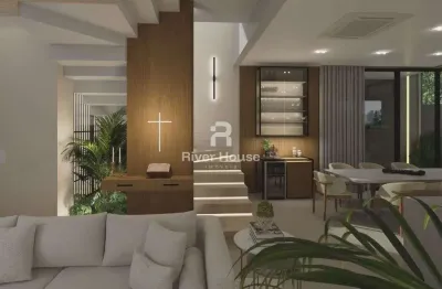 Condominio florais esmeralda, casa de alto padrao no valor r$ 2.415.000,00, 05 quartos com suites sendo 02 com closet