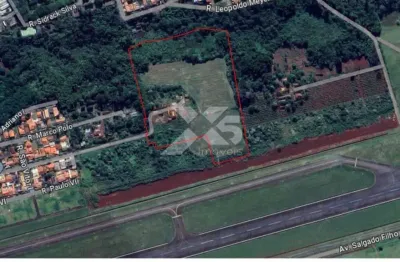 Terreno industrial à venda com 53.278,40m² ao lado do aeroporto de londrina. zoneamento zi1 (zona industrial 1).