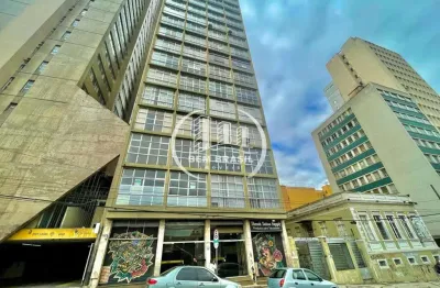Sala comercial à venda no centro de curitiba - 41m² - edifício affonso camargo