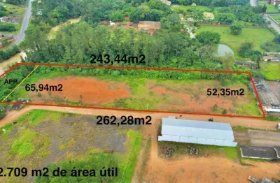 Terreno industrial/comercial no centro de presidente getúlio