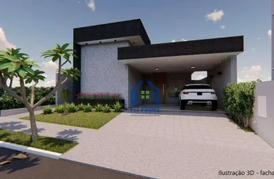 Casa com 3 dormitórios à venda, 138 m² por r$ 850.000,00 - residencial maria julia - são josé do rio preto/sp