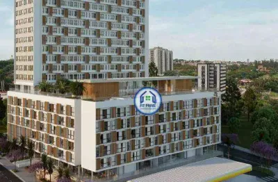 Studio com 1 dormitório à venda, 27 m² por r$ 345.000,00 - jardim panorama - são josé do rio preto/sp